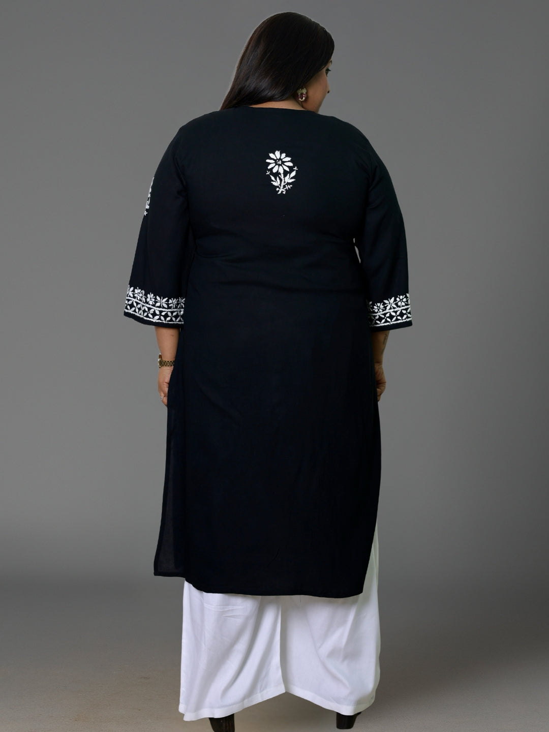 plus size chikankari kurta women ethnic embroidered lucknowi chikan kurti festival daily wear handcrafted casual summer comfortable straight fit lakhnavi chicken ladies 3XL 4XL 5XL 6XL 7XL 8XL 9XL 10XL 11XL, 12XL, 13XL, 14XL, 15XL.