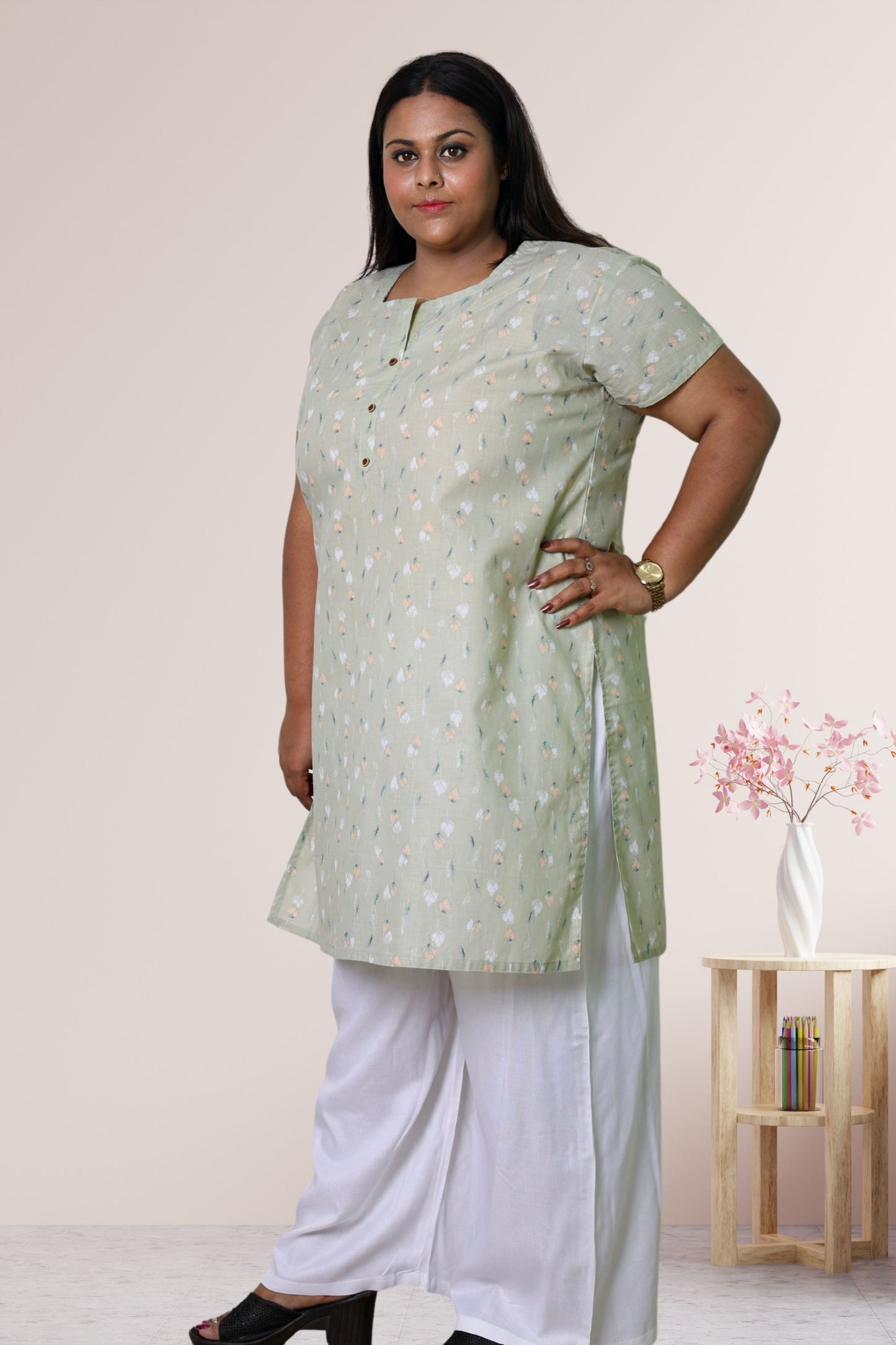 Plus Size Printed Kurti For Women 3xl to 15xl