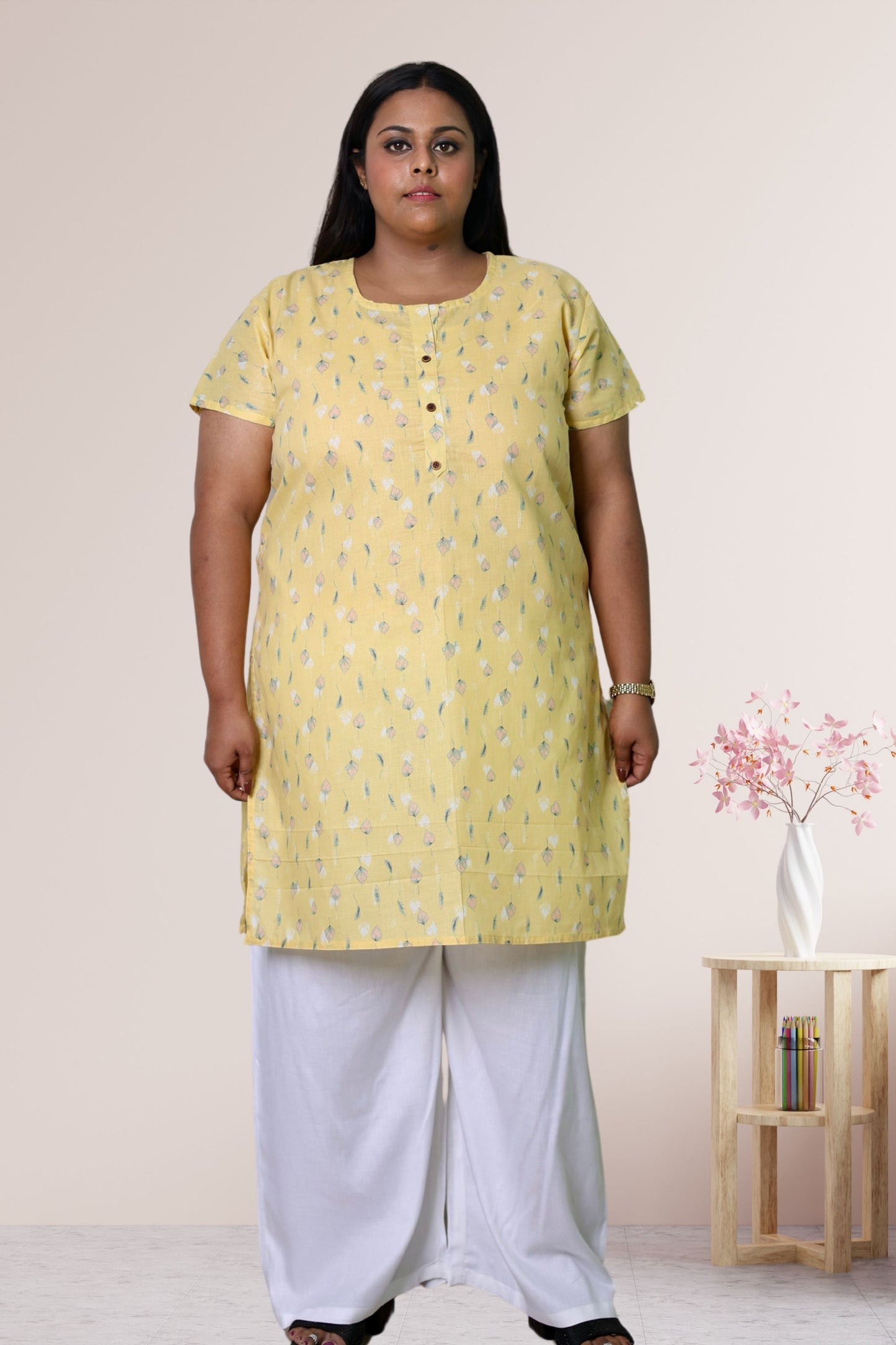 Plus Size Printed Kurti For Women 3xl to 15xl