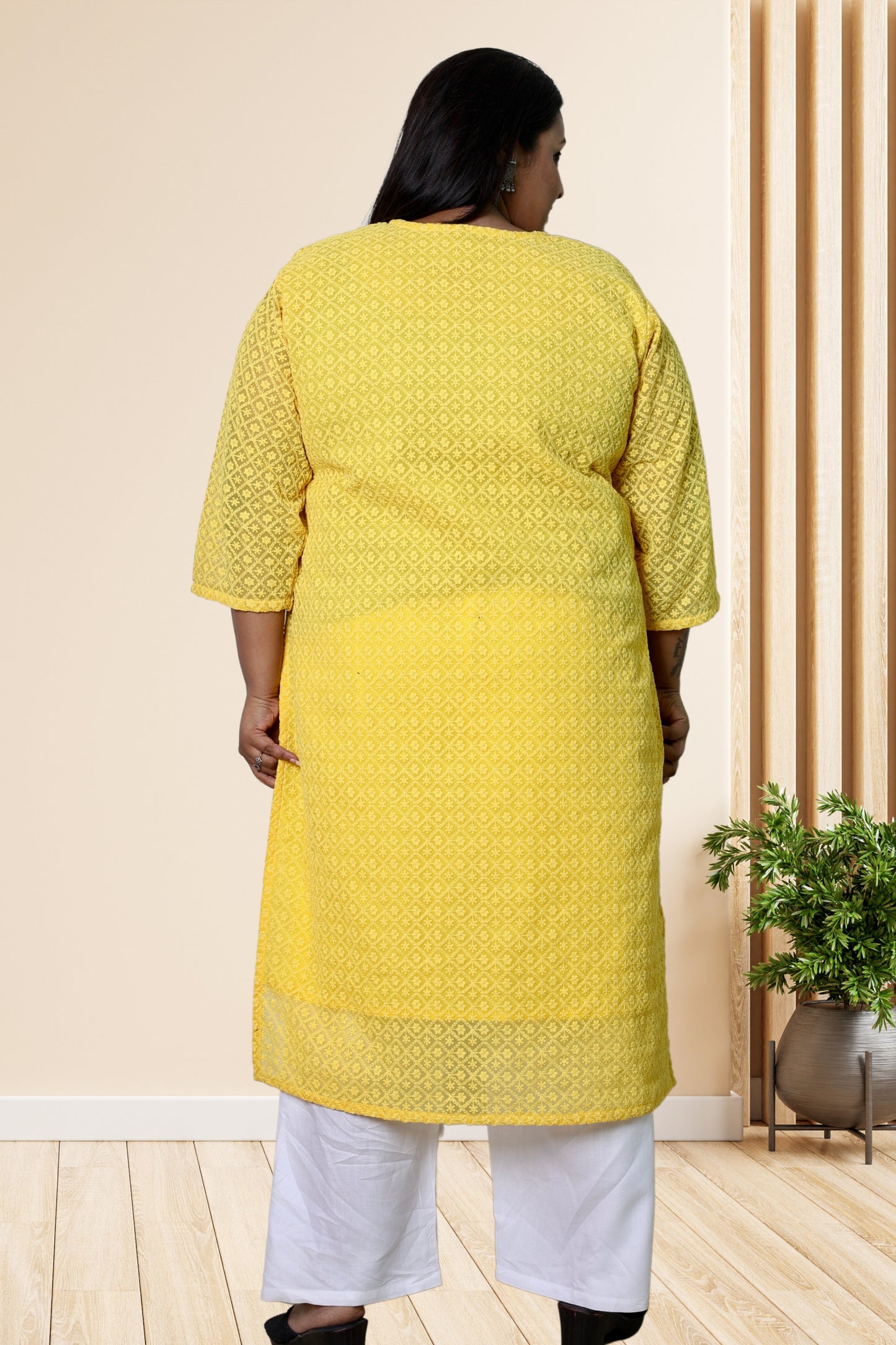 plus size chikan kurta women ethnic wear kurti daily curvy comfortable regular 52in 54in 56in 58in 5xl 6xl 7xl 8xl lucknowi kurty slip