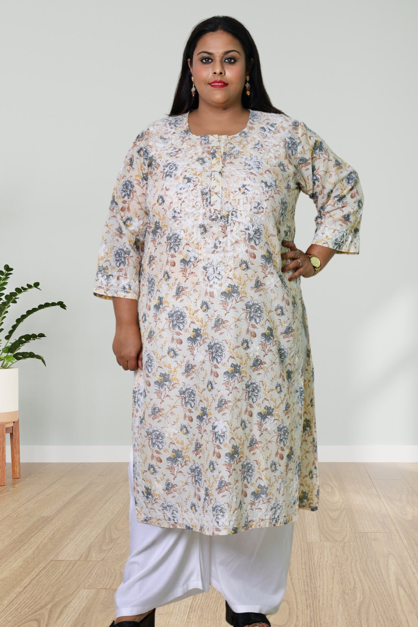 plus size kurta for women 10xl,11xl,12xl,13xl,14xl,15xl
chikankari kurta women embroidered aari work chikan kurti ethnic daily wear girls comfortable regular lakhnavi chicken kurty, 