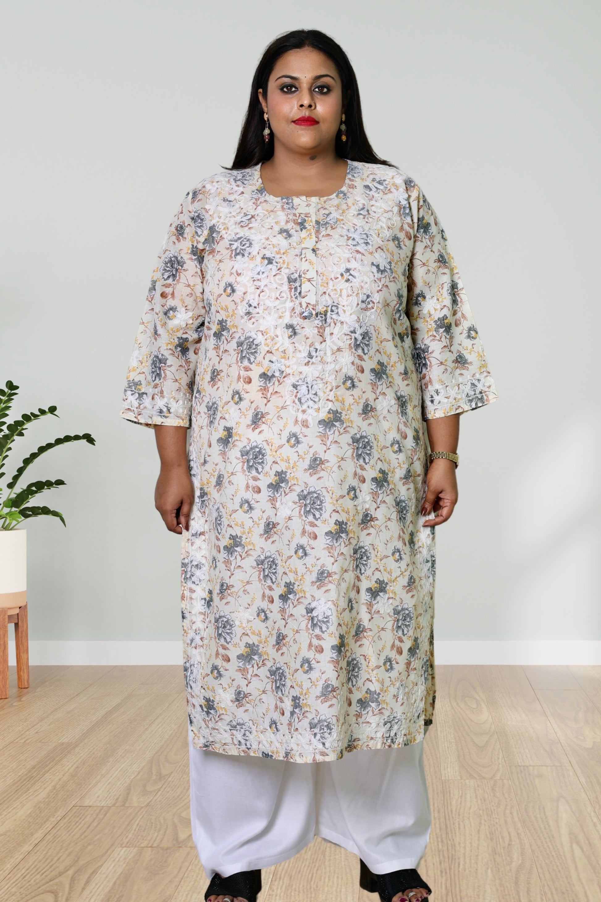 plus size kurta for women 10xl,11xl,12xl,13xl,14xl,15xl
chikankari kurta women embroidered aari work chikan kurti ethnic daily wear girls comfortable regular lakhnavi chicken kurty, 