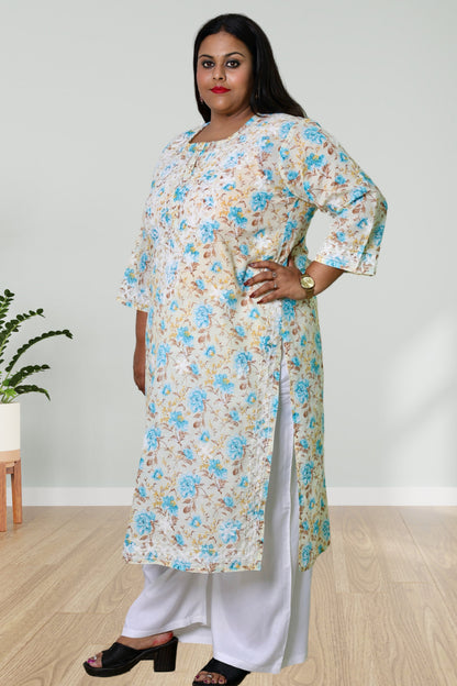 plus size kurta for women 10xl,11xl,12xl,13xl,14xl,15xl
chikankari kurta women embroidered aari work chikan kurti ethnic daily wear girls comfortable regular lakhnavi chicken kurty, 