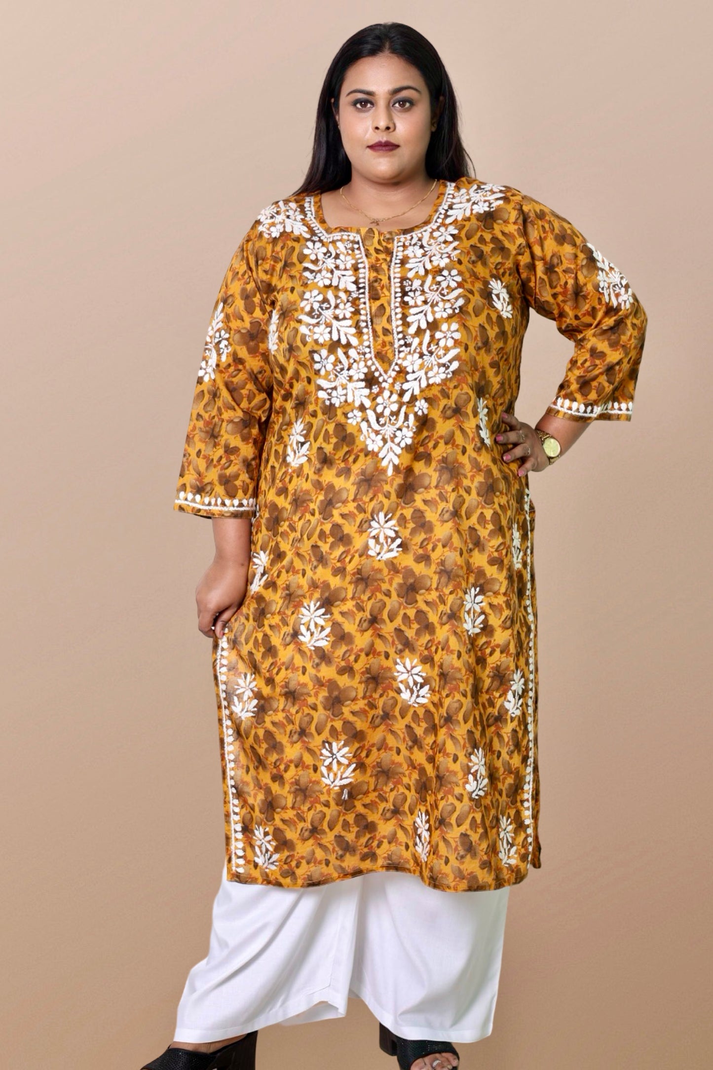 chikankari kurta women embroidered chikan kurti plus size rayon ethnic summer lightweight festival daily wear casual comfortable regular formal straight fit XS, S, M, L, XXL,3XL, 4XL, 5XL,6XL,7XL,8XL,9XL,10XL,11XL,12XL
curvy
