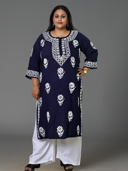 plus size chikankari kurta women ethnic embroidered lucknowi chikan kurti festival daily wear handcrafted casual summer comfortable straight fit lakhnavi chicken ladies 3XL 4XL 5XL 6XL 7XL 8XL 9XL 10XL 11XL, 12XL, 13XL, 14XL, 15XL.
