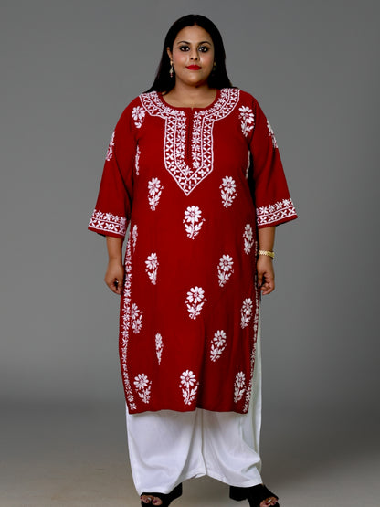plus size chikankari kurta women ethnic embroidered lucknowi chikan kurti festival daily wear handcrafted casual summer comfortable straight fit lakhnavi chicken ladies 3XL 4XL 5XL 6XL 7XL 8XL 9XL 10XL 11XL, 12XL, 13XL, 14XL, 15XL.
