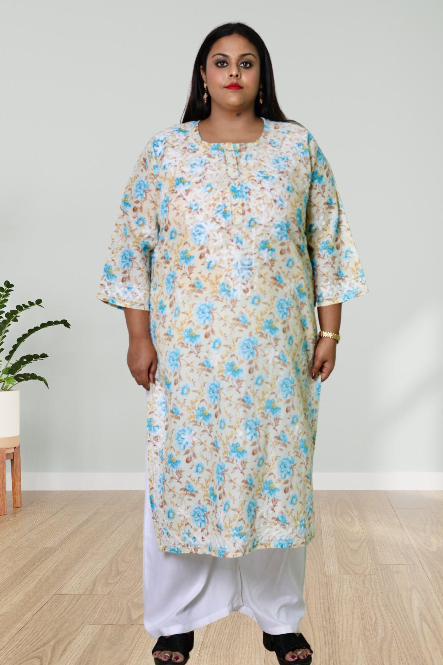 plus size kurta for women 10xl,11xl,12xl,13xl,14xl,15xl
chikankari kurta women embroidered aari work chikan kurti ethnic daily wear girls comfortable regular lakhnavi chicken kurty, 