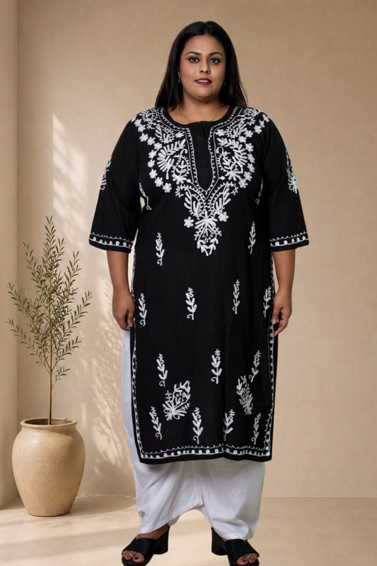 Plus Size Chikan Kurti, Lucknowi Chikan Kurti for Women, 11XL to 15XL Kurti, Women's Plus Size Kurta, Aari Work Kurti, Rayon Chikan Kurti, Plus Size Ethnic Wear, Lucknowi Embroidery Kurta, Big Size Kurti for Women, Plus Size Indian Wear, Comfortable Rayon Kurti, Traditional Chikan Kurta, Plus Size Daily Wear Kurti, Women's Ethnic Fashion, Oversized Kurti for Women, Plus Size Cotton Style Kurti, Chikankari Kurti, Ladies Long Kurti, Plus Size Fashion, Festive Wear Kurti