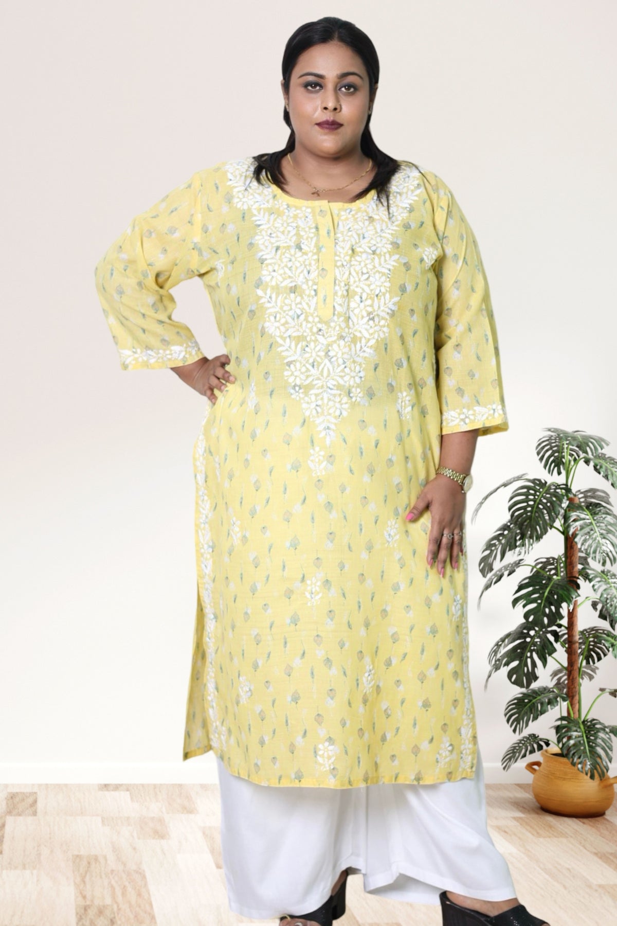 Lucknowi Chikankari Kurta, Chikan Kurti for Women, Hand Embroidered Kurta, Plus Size Kurti, Women Ethnic Wear, Lucknowi Chikan Kurta, Chikankari Kurti 3XL, Plus Size Kurta 4XL, 5XL Kurti, 6XL Kurta, 7XL to 12XL Kurti, Traditional Indian Wear, Cotton Chikankari Kurta, Ladies Chikan Kurti, Ethnic Wear for Women