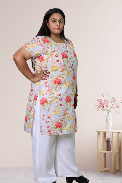 Plus Size Printed Kurti For Women 3xl to 15xl