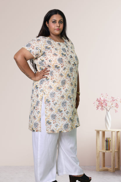 Plus Size Printed Kurti For Women 3xl to 15xl
