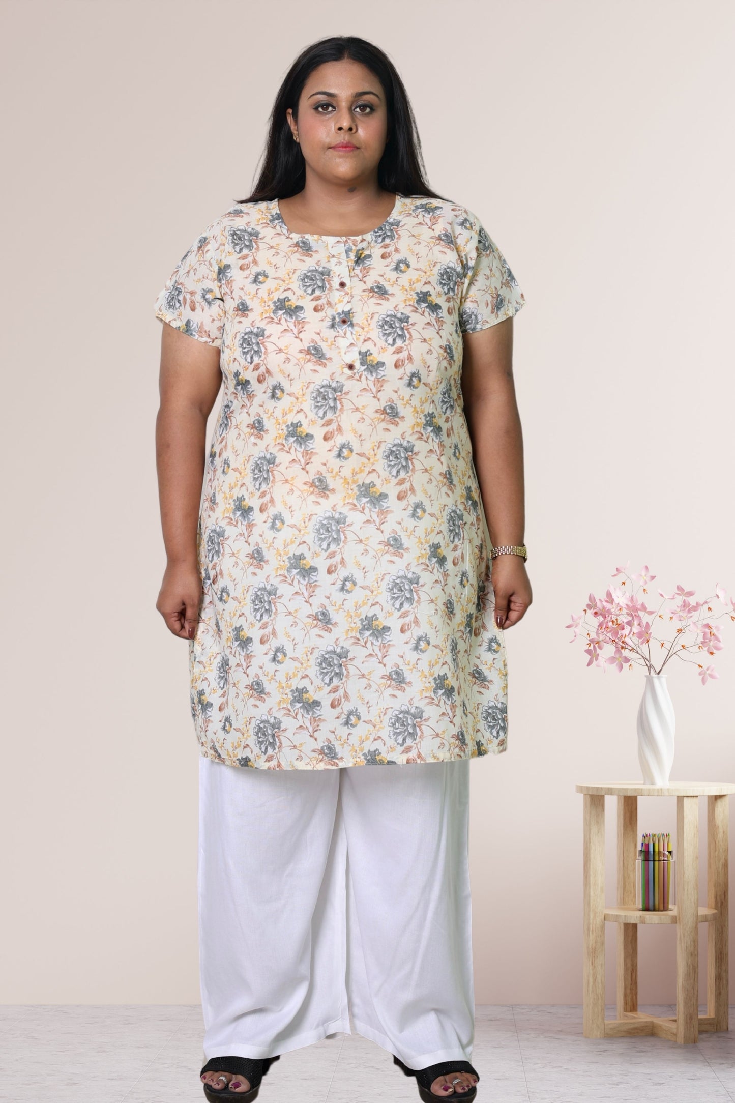 plus Size Kurti for Women3XL- 48, 4XL- 50, 5XL- 52, 6XL- 54, 7XL- 56, 8XL- 58, 9XL- 60, 10XL- 62, 11XL- 64, 12XL- 66, 13XL-68, 14XL-70, 15XL-72.