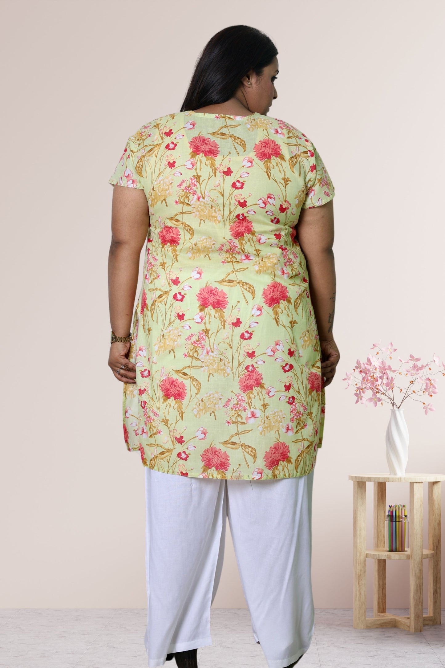 Plus Size Printed Kurti For Women 3xl to 15xl