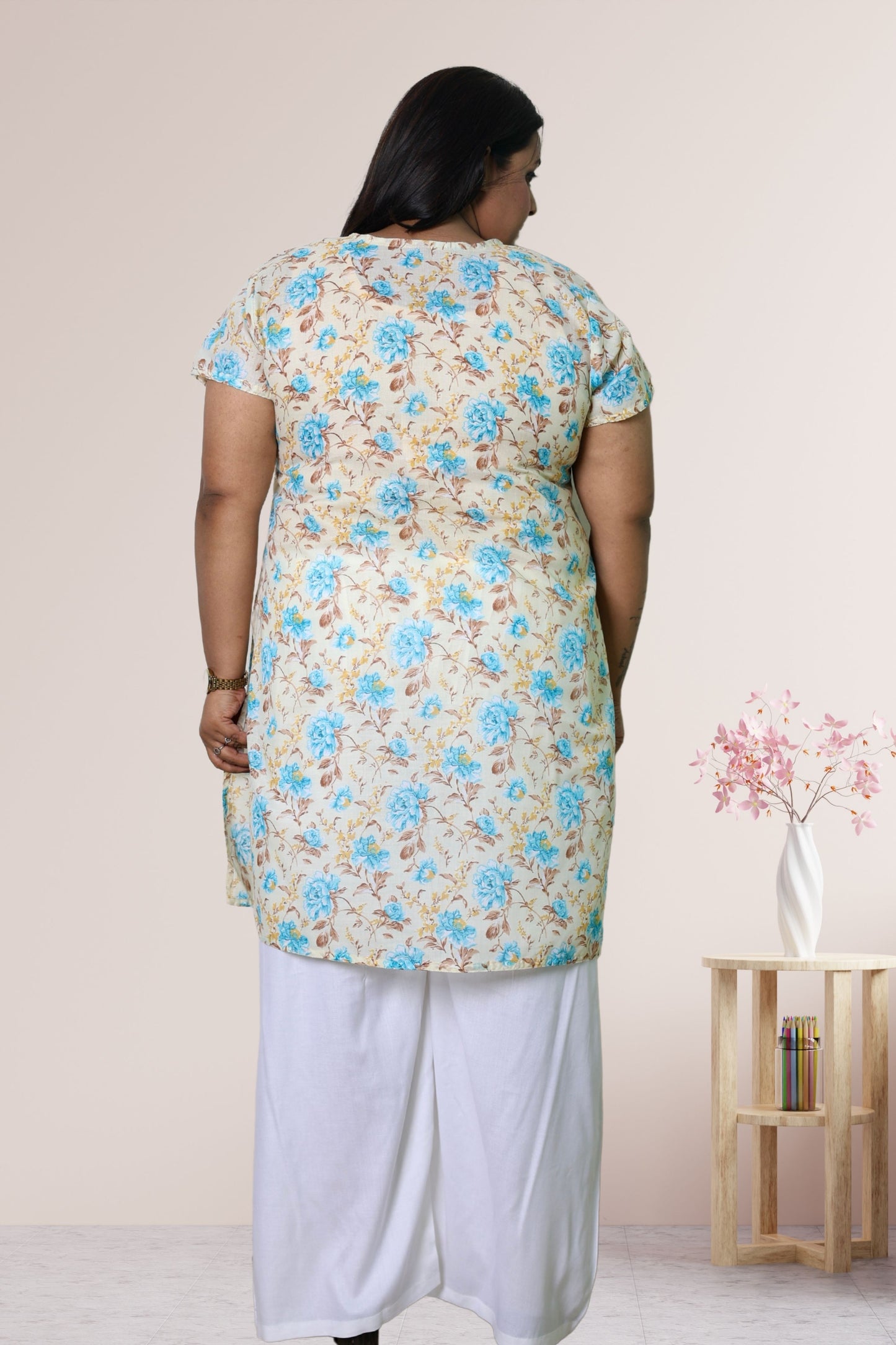 Plus Size Printed Kurti For Women 3xl to 15xl