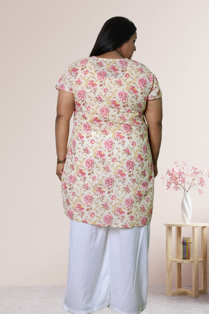 Plus Size Printed Kurti For Women 3xl to 15xl