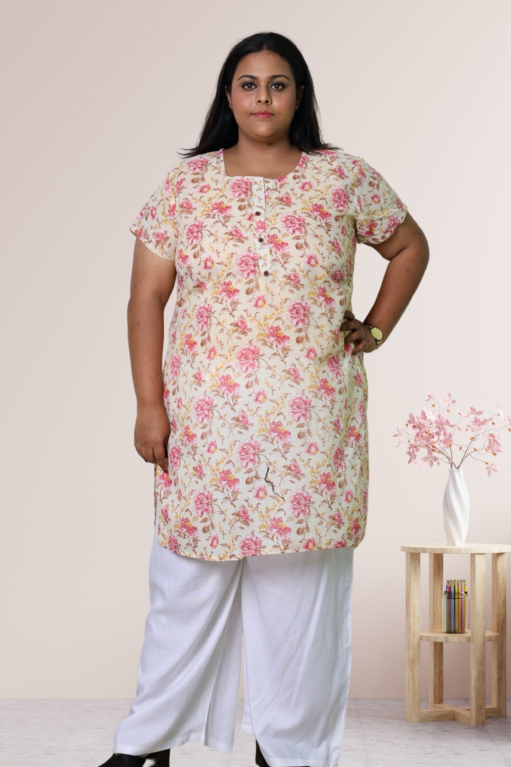 plus Size Kurti for Women3XL- 48, 4XL- 50, 5XL- 52, 6XL- 54, 7XL- 56, 8XL- 58, 9XL- 60, 10XL- 62, 11XL- 64, 12XL- 66, 13XL-68, 14XL-70, 15XL-72.