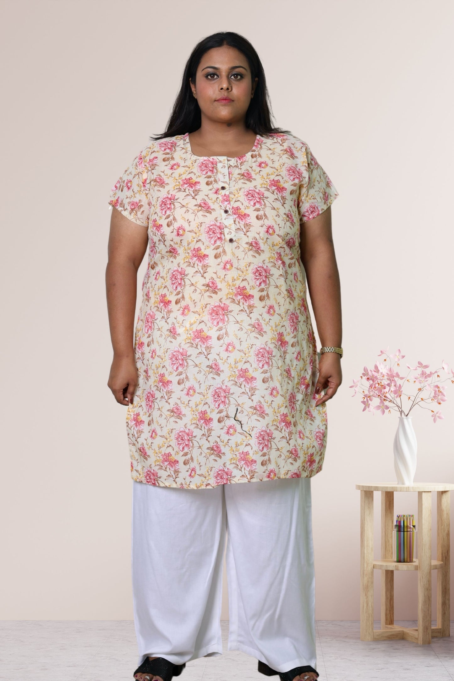Plus Size Printed Kurti For Women 3xl to 15xl