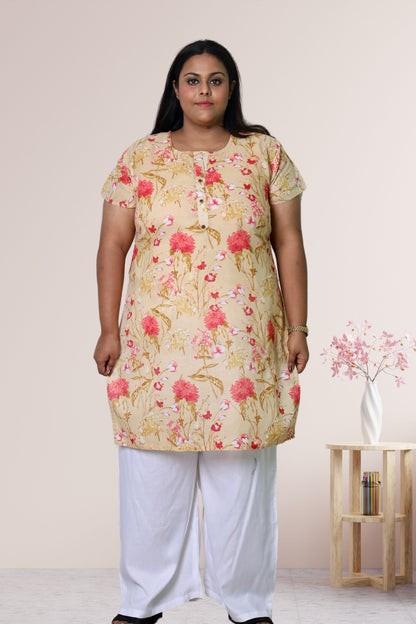 plus Size Kurti for Women3XL- 48, 4XL- 50, 5XL- 52, 6XL- 54, 7XL- 56, 8XL- 58, 9XL- 60, 10XL- 62, 11XL- 64, 12XL- 66, 13XL-68, 14XL-70, 15XL-72.