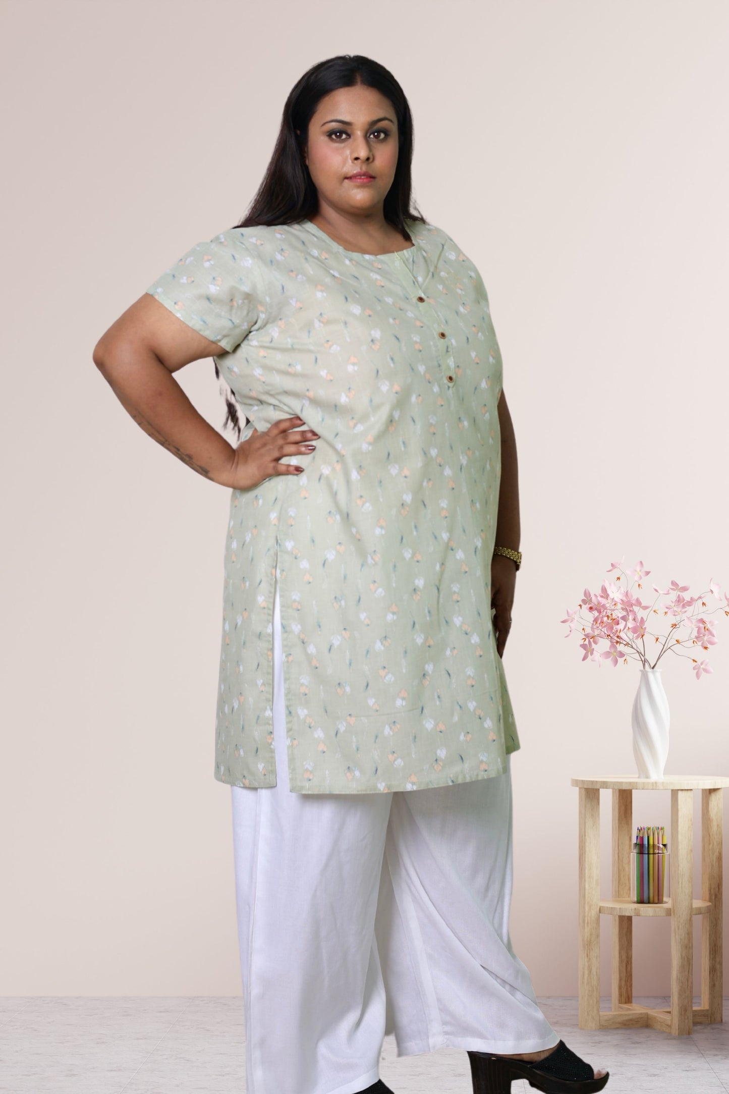 Plus Size Printed Kurti For Women 3xl to 15xl