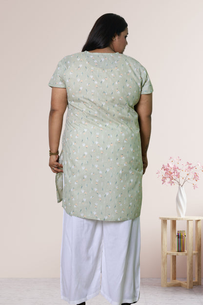 Plus Size Printed Kurti For Women 3xl to 15xl