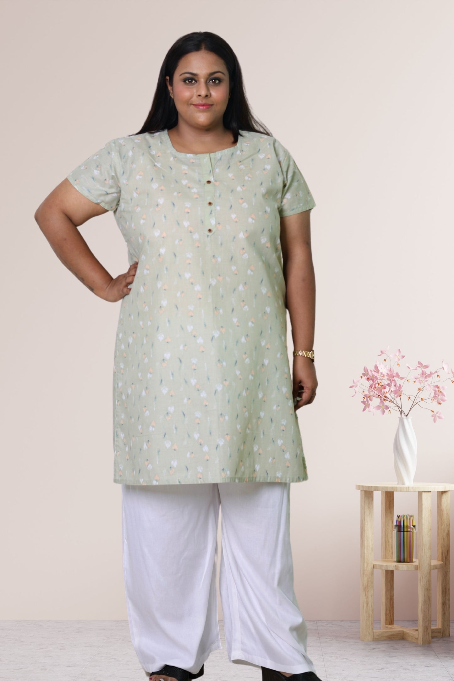 Plus Size Printed Kurti For Women 3xl to 15xl