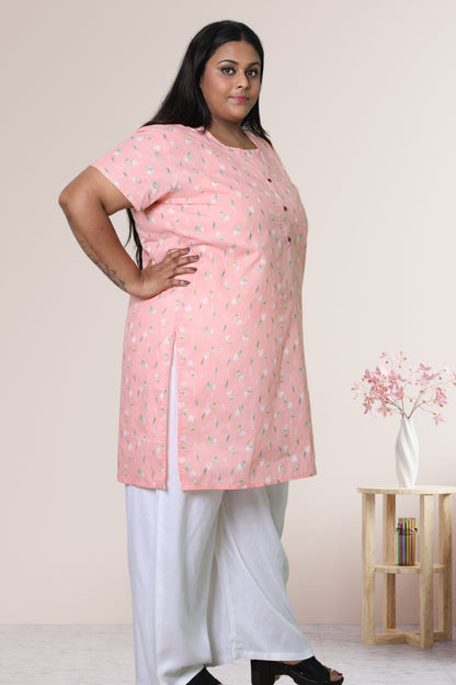 Plus Size Printed Kurti For Women 3xl to 15xl
