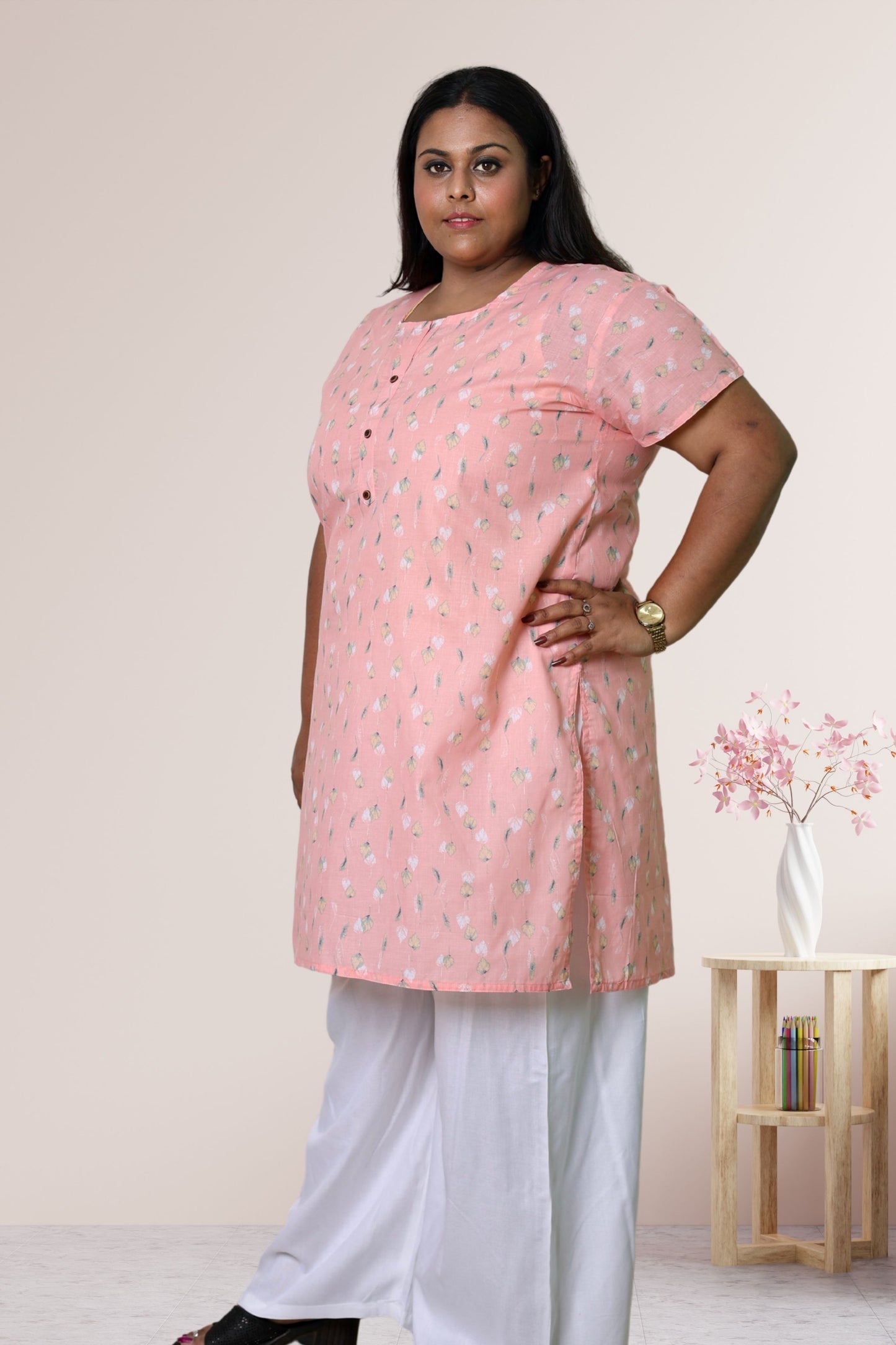 Plus Size Printed Kurti For Women 3xl to 15xl