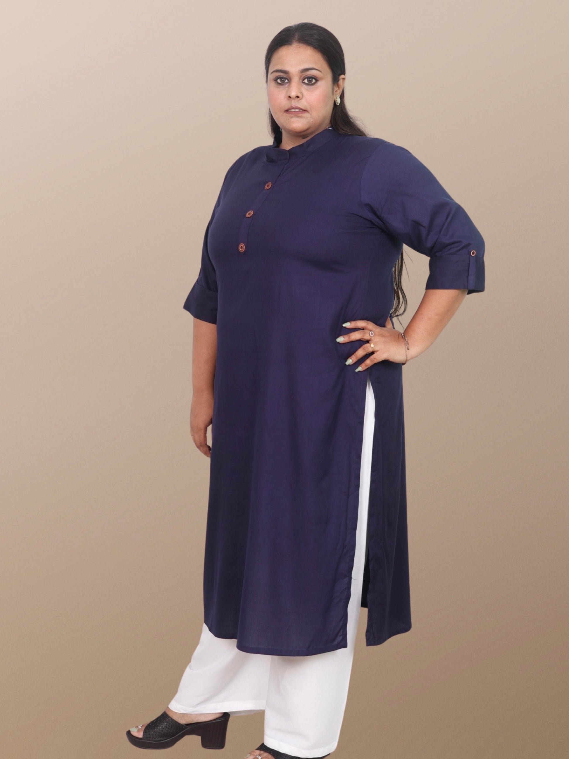 Plus size kurta women plussize kurti 3XL 4XL 5XL 6XL 7XL 8XL 9XL 10XL Solid Rayon kurty curvy women straight long ladies daily wear casual ethnic stylish western comfortable indian