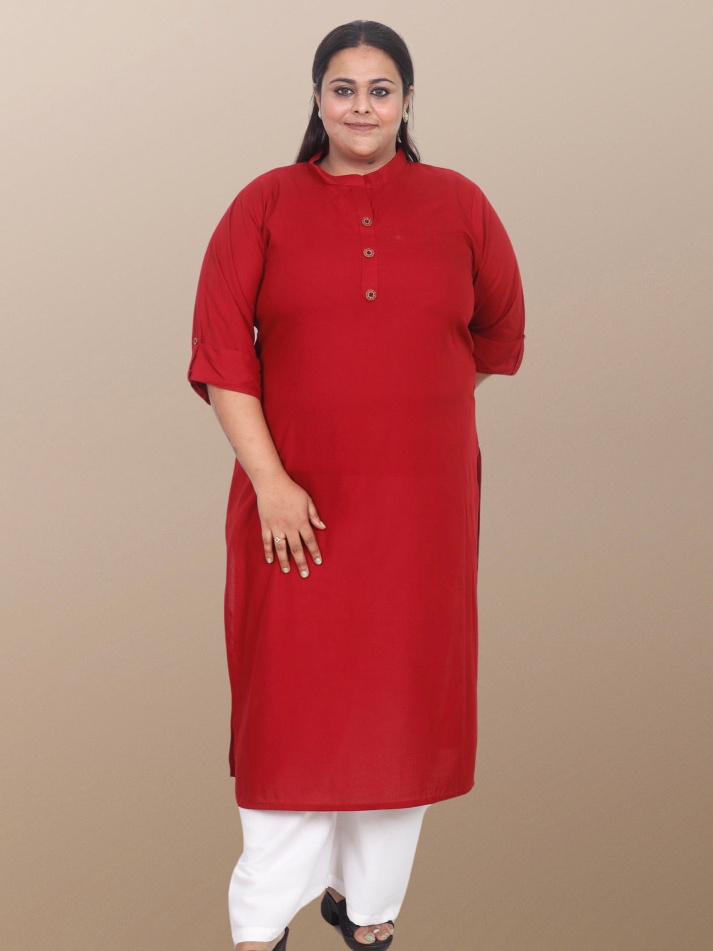Plus size kurta women plussize kurti 3XL 4XL 5XL 6XL 7XL 8XL 9XL 10XL Solid Rayon kurty curvy women straight long ladies daily wear casual ethnic stylish western comfortable indian