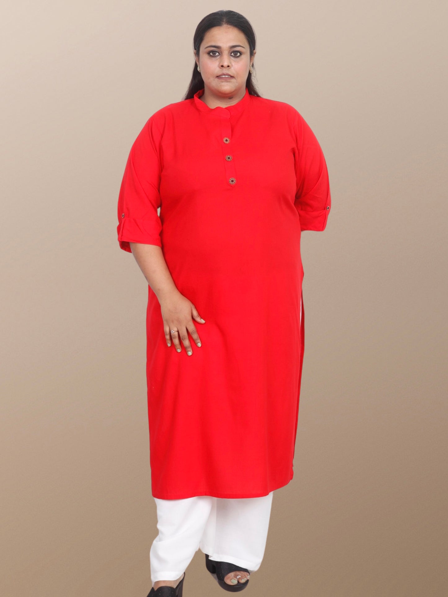 Plus size kurta women plussize kurti 3XL 4XL 5XL 6XL 7XL 8XL 9XL 10XL Solid Rayon kurty curvy women straight long ladies daily wear casual ethnic stylish western comfortable indian