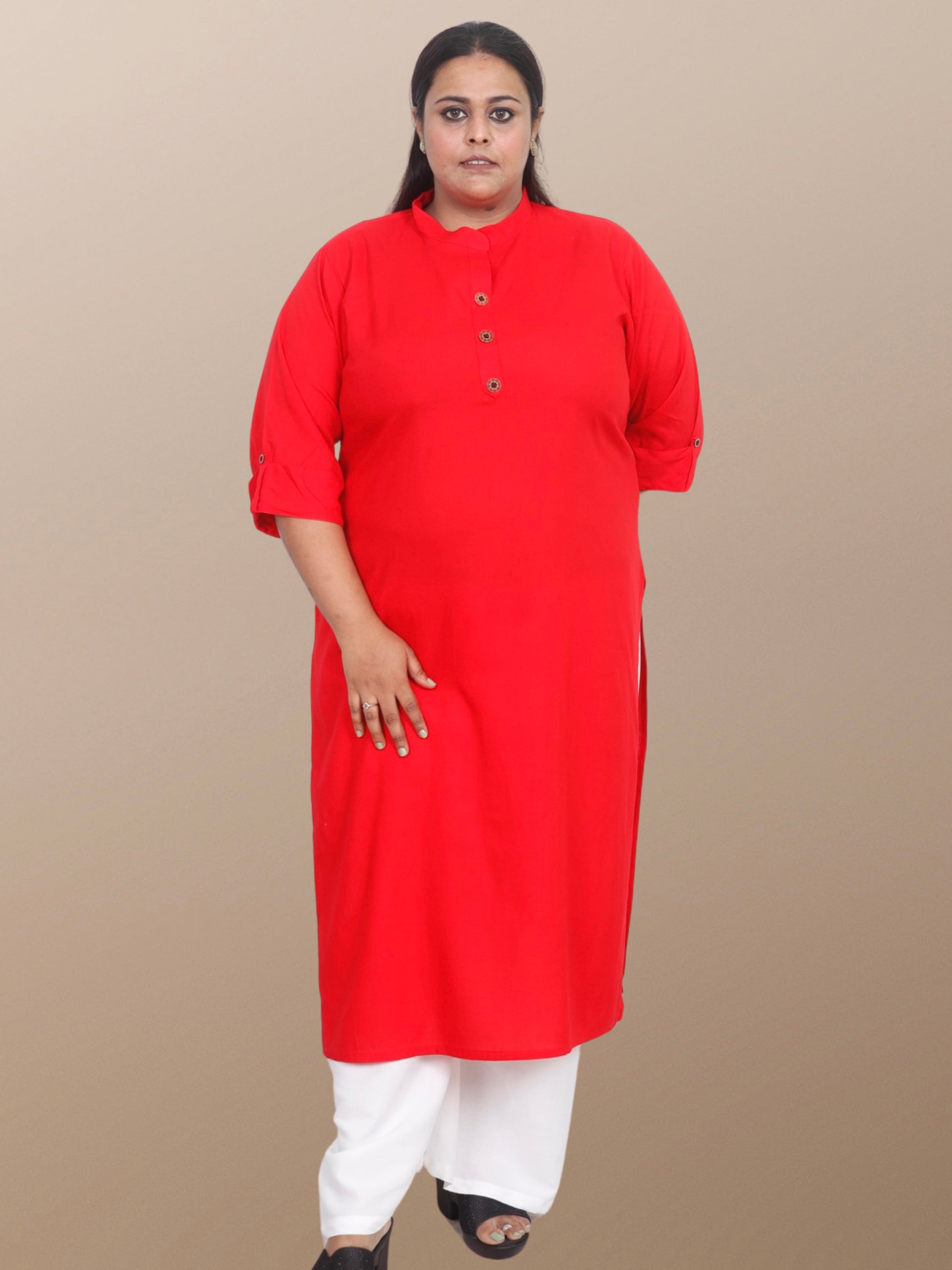 Plus size kurta women plussize kurti 3XL 4XL 5XL 6XL 7XL 8XL 9XL 10XL Solid Rayon kurty curvy women straight long ladies daily wear casual ethnic stylish western comfortable indian