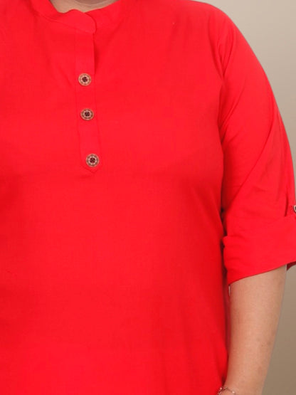 Plus size kurta women plussize kurti 3XL 4XL 5XL 6XL 7XL 8XL 9XL 10XL Solid Rayon kurty curvy women straight long ladies daily wear casual ethnic stylish western comfortable indian