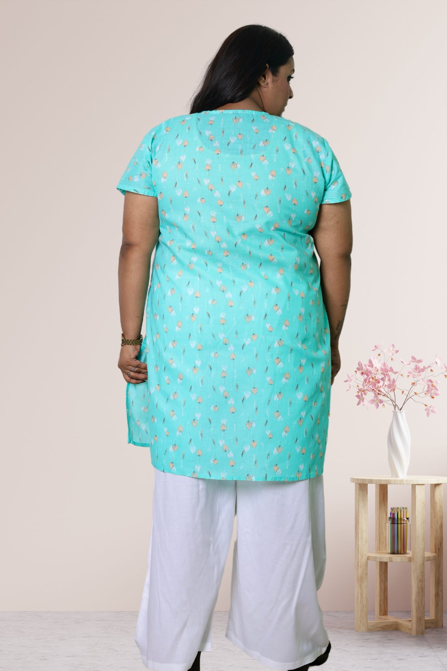 Plus Size Printed Kurti For Women 3xl to 15xl