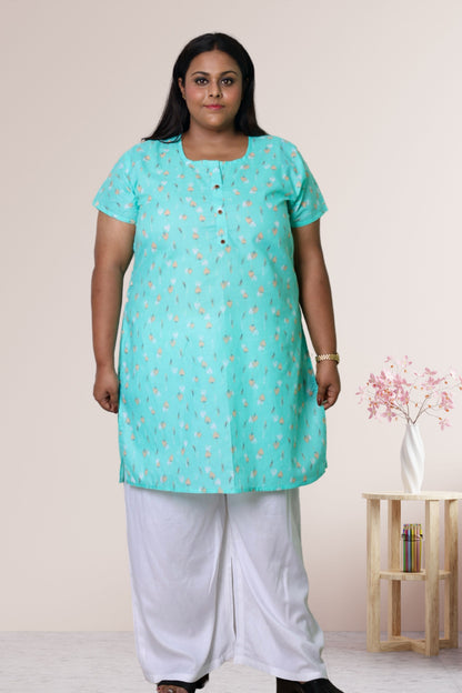 Plus Size Printed Kurti For Women 3xl to 15xl