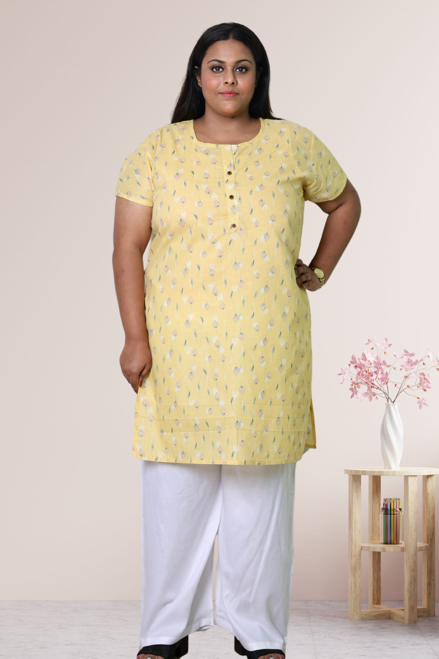 Plus Size Printed Kurti For Women 3xl to 15xl