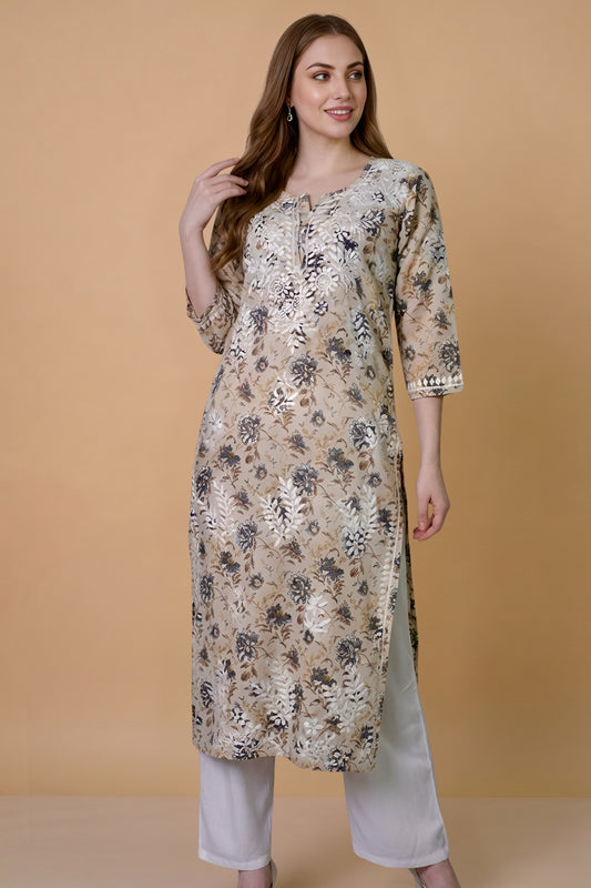 chikankari kurti for women, Lucknowi chikankari kurti, hand embroidered kurti, printed chikankari kurti, Lucknowi chikan kurti, women ethnic wear, traditional kurti for women, embroidered kurti for women, printed kurti for women, chikan work kurti, ethnic wear for women, stylish ladies kurti, casual wear kurti, daily wear kurti, office wear kurti, traditional Indian wear, Lucknowi embroidery kurti, women cotton kurti, designer kurti for women, ethnic fashion women, chikankari top for women, kurti XS to XL, 