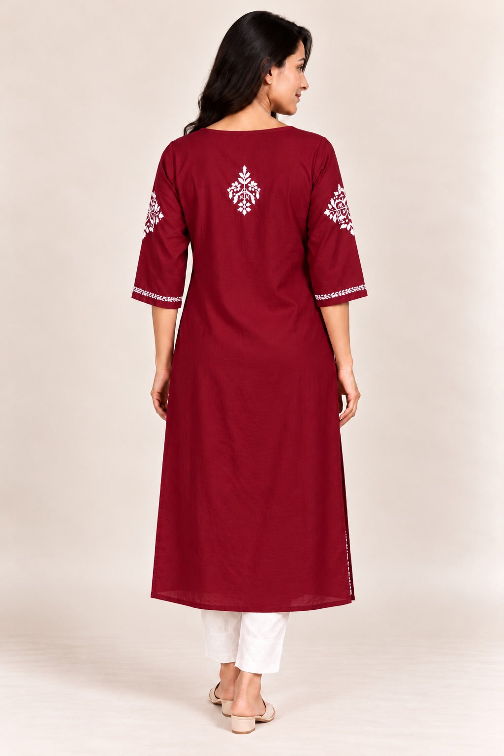 Chikankari Kurta for Women, Rayon Chikankari Kurti, Hand Embroidered Kurta, Plus Size Kurta for Women, 8XL 9XL 10XL 11XL 12XL Kurta, Big Size Kurti, Women’s Ethnic Wear, Traditional Indian Kurta, Plus Size Ethnic Wear, Ladies Rayon Kurti