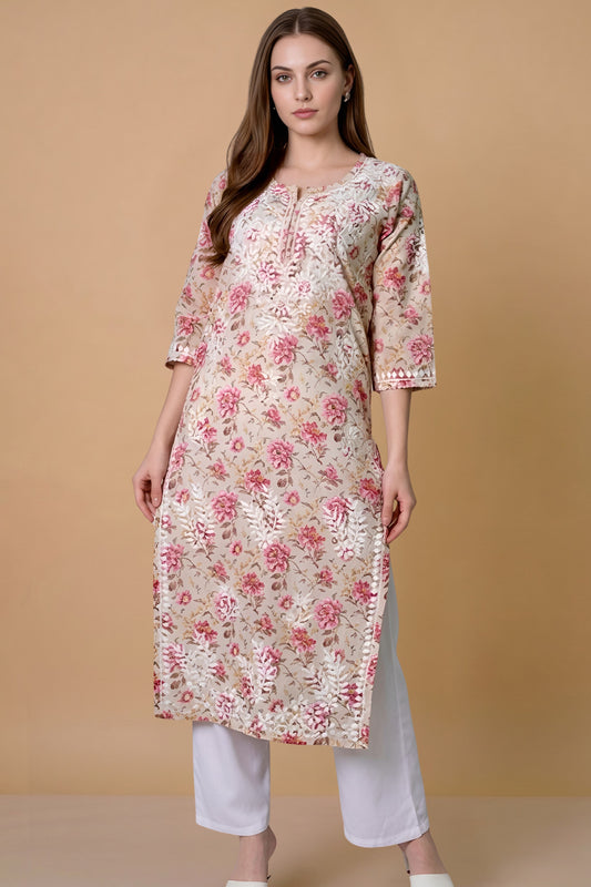 chikankari kurti for women, Lucknowi chikankari kurti, hand embroidered kurti, printed chikankari kurti, Lucknowi chikan kurti, women ethnic wear, traditional kurti for women, embroidered kurti for women, printed kurti for women, chikan work kurti, ethnic wear for women, stylish ladies kurti, casual wear kurti, daily wear kurti, office wear kurti, traditional Indian wear, Lucknowi embroidery kurti, women cotton kurti, designer kurti for women, ethnic fashion women, chikankari top for women, kurti XS to XL, 