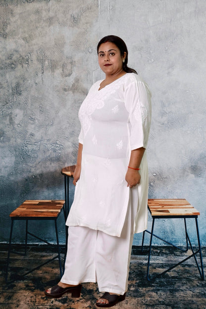 Plus Size Chikankari Kurti Lucknow  Plus Size Chikankari Kurti  3XL 4XL 5XL 6XL 7XL 8XL 9XL 10XL 11XL 12XL