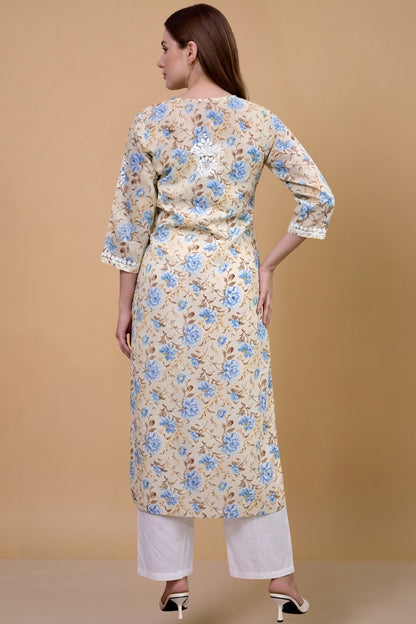 chikankari kurti for women, Lucknowi chikankari kurti, hand embroidered kurti, printed chikankari kurti, Lucknowi chikan kurti, women ethnic wear, traditional kurti for women, embroidered kurti for women, printed kurti for women, chikan work kurti, ethnic wear for women, stylish ladies kurti, casual wear kurti, daily wear kurti, office wear kurti, traditional Indian wear, Lucknowi embroidery kurti, women cotton kurti, designer kurti for women, ethnic fashion women, chikankari top for women, kurti XS to XL, 