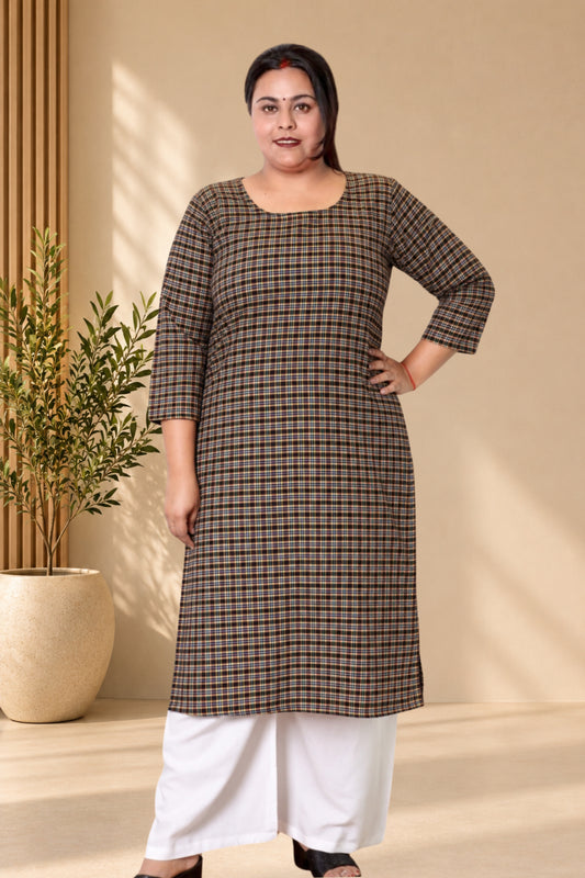 plus size winter kurti for women, woolen kurti for women, cotswool kurti, plus size kurta for women, winter wear kurta, ladies winter kurti, checkered kurti for women, straight kurti for women, full sleeve kurti, round neck kurti, warm kurti for women, 3XL kurti, 4XL kurti, 5XL kurti, 6XL kurti, 7XL kurti, 8XL kurti, 9XL kurti, 10XL kurti, oversized kurti for women, calf length kurti, plus size ethnic wear, women's winter clothing, casual winter kurti, kurti with pocket, plus size woolen kurta, cotswool win