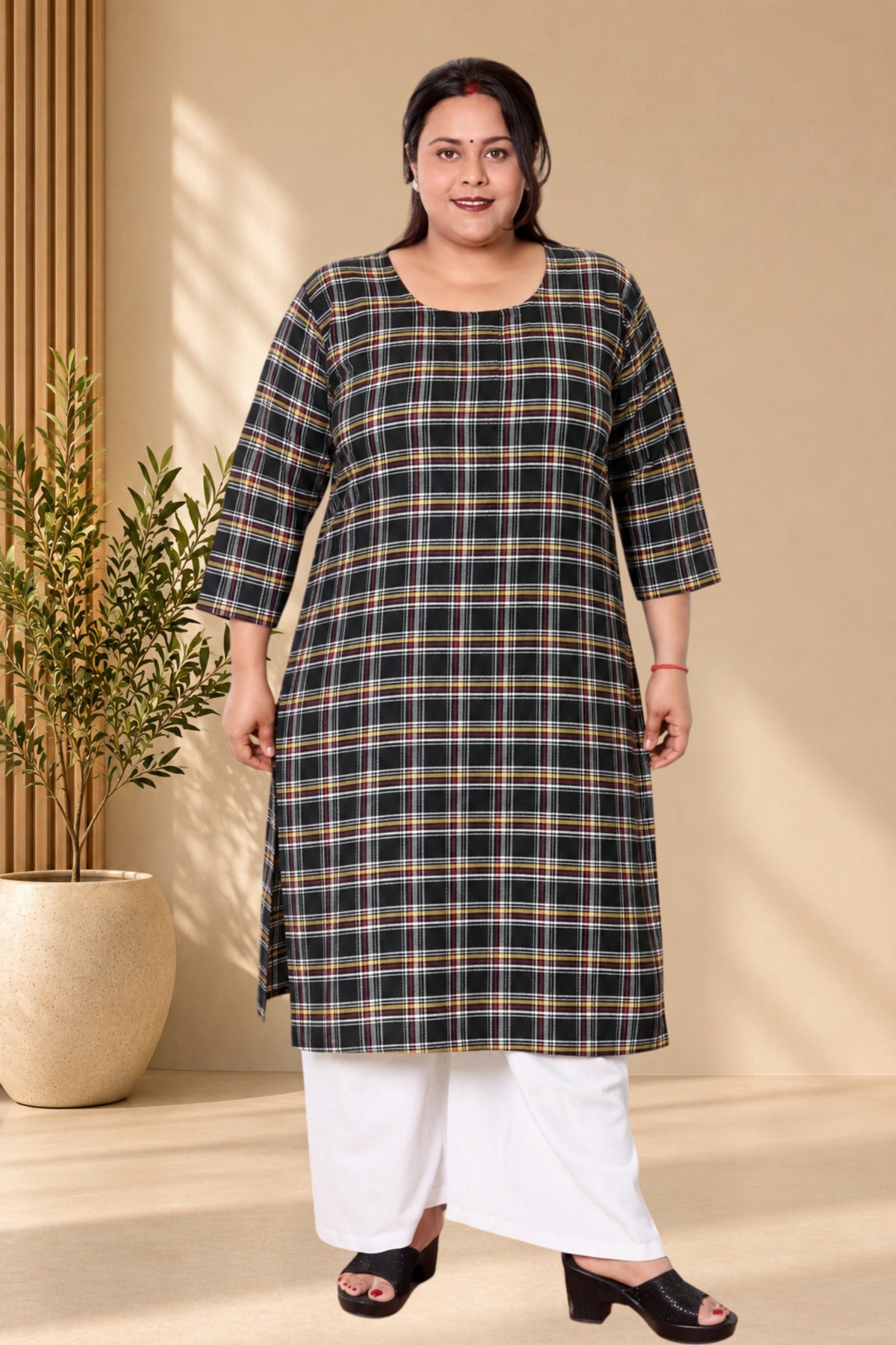plus size winter kurti for women, woolen kurti for women, cotswool kurti, plus size kurta for women, winter wear kurta, ladies winter kurti, checkered kurti for women, straight kurti for women, full sleeve kurti, round neck kurti, warm kurti for women, 3XL kurti, 4XL kurti, 5XL kurti, 6XL kurti, 7XL kurti, 8XL kurti, 9XL kurti, 10XL kurti, oversized kurti for women, calf length kurti, plus size ethnic wear, women's winter clothing, casual winter kurti, kurti with pocket, plus size woolen kurta, cotswool win